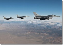 F-16s three
